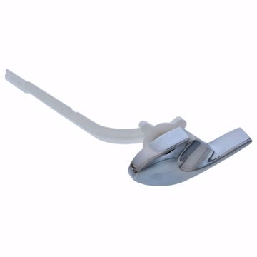 Picture of Chrome Plated Tank Trip Lever fits Kohler® Side Mount with 8" Plastic Arm and Plastic Spud and Nut