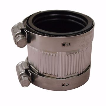 Picture of 1-1/2" Import No-Hub Coupling