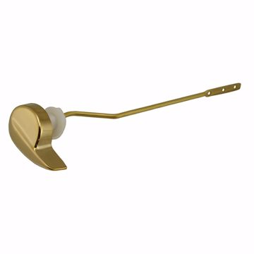 Picture of Polished Brass Decorative Tank Trip Lever Side Mount for Kohler® and TOTO®