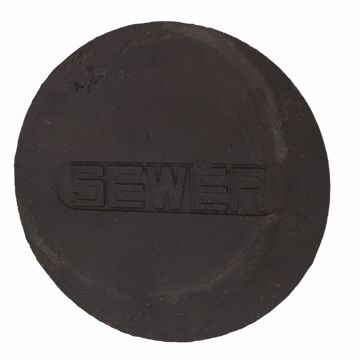 Picture of 6" Cast Iron Sewer Lid for Backwater Valve Extension Kit