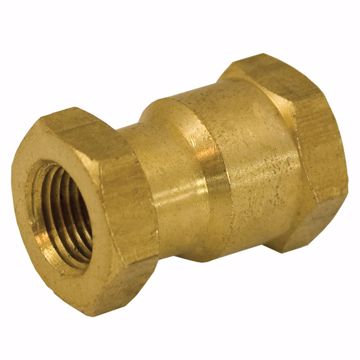 Picture of 1/2" x 3/8" Yellow Brass Bell Reducer