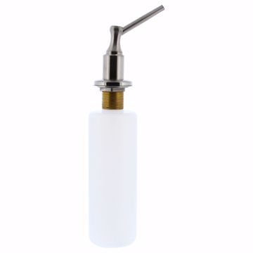 Picture of Brushed Nickel PVD Lotion and Soap Dispenser with Brass Pump