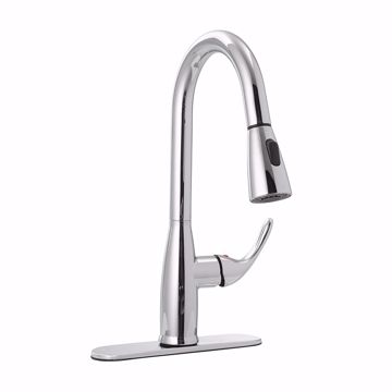 Picture of Chrome Plated Hi-Arc Pull-Down Kitchen Faucet