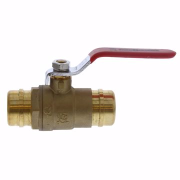 Picture of 1" Full Port Brass Ball Valve with CPVC Connection