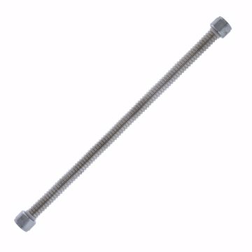 Picture of 3/4" FIP x 3/4" FIP x 18" Stainless Steel Corrugated Water Heater Connector