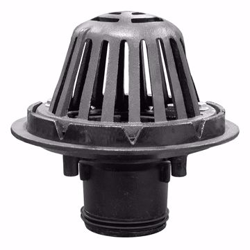 Picture of 4" No-Hub Roof Drain with Cast Iron Dome