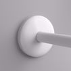 Picture of 1/2" CTS White Plastic Shallow Escutcheon, Bag of 50