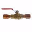 Picture of 1" Full Port Brass Ball Valve with Drain, CPVC Connection