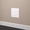 Picture of 8" x 8" Spring Loaded White Plastic Access Panel