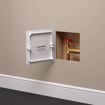 Picture of 8" x 8" Spring Loaded White Plastic Access Panel