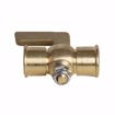 Picture of 1/4" Air Cock, FNPT x FNPT Round Shoulder, Lever Handle