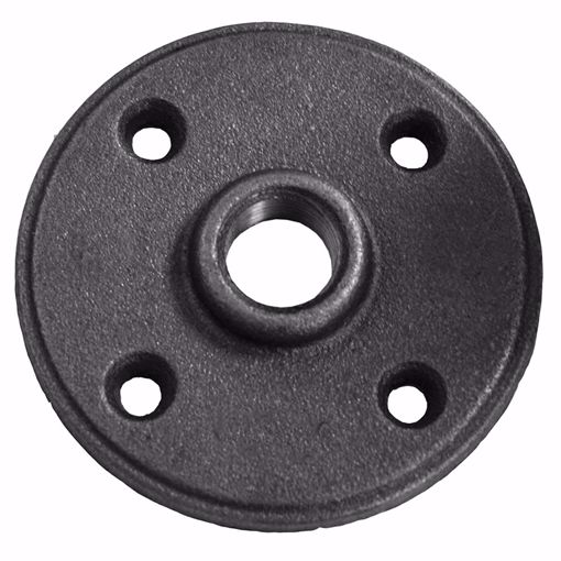 Picture of 1" Black Iron Floor Flange