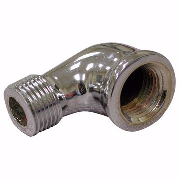 Picture of 3/4" Chrome Plated Bronze 90° Street Elbow