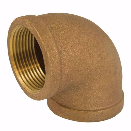 Picture of 1" x 1/2" Bronze 90° Elbow