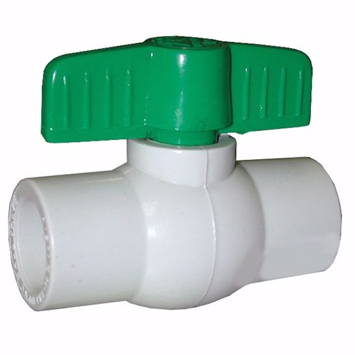 Picture of 3/4" Slip PVC Ball Valve