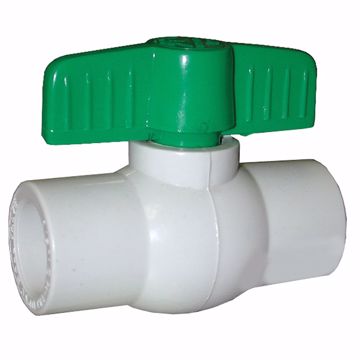 Picture of 1-1/4" Slip PVC Ball Valve