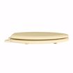 Picture of Citron Yellow Deluxe Molded Wood Toilet Seat, Closed Front with Cover, Elongated