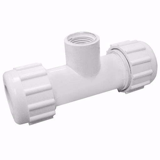 Picture of 3/4" PVC Compression Tee