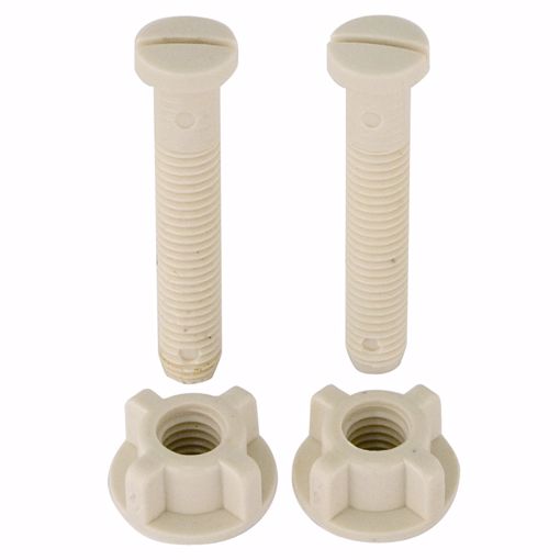 Picture of Replacement Hardware Top Mount Toilet Seat Hinges