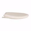 Picture of Biscuit Premium Plastic Toilet Seat, Closed Front with Cover, Slow-Close and QuicKlean® Hinges, Elongated