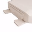 Picture of Biscuit Premium Plastic Toilet Seat, Closed Front with Cover, Slow-Close and QuicKlean® Hinges, Elongated