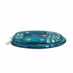 Picture of Aquarium Designer Acrylic Toilet Seat, Closed Front with Cover, Chrome Hinges, Round