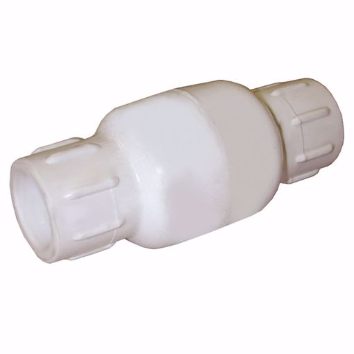 Picture of 1-1/4" Slip PVC In-line Check Valve