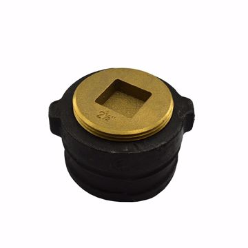 Picture of 4" No Hub Cleanout With 3-1/2" Countersunk Heavy Plug - 2-1/8" Height