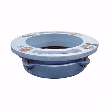 Picture of 4" x 4" Code Blue No Caulk Closet Flange