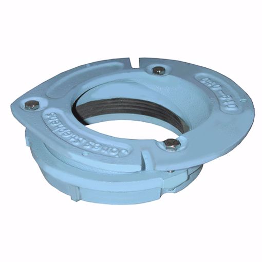 Picture of 4" Code Blue No Caulk 1" Offset Closet Flange