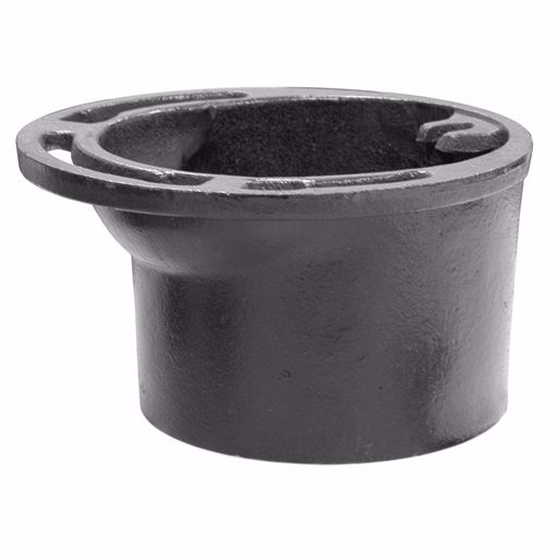 Picture of 4" x 2" Cast Iron Inside Caulk Four-Way Offset Closet Flange