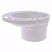 Picture of 3" x 4" PVC Four-Way Offset Closet Flange