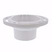 Picture of 3" x 4" PVC Four-Way Offset Closet Flange