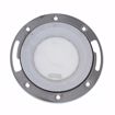 Picture of 3" x 4" PVC Closet Flange with Stainless Steel Ring and Knockout