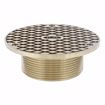 Picture of 4" LevelBest® Complete Pipe Fit Cleanout System with 3" Metal Spud and 5" Nickel Bronze Cover