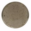 Picture of 6" Polished Brass Round Cast Cleanout Cover