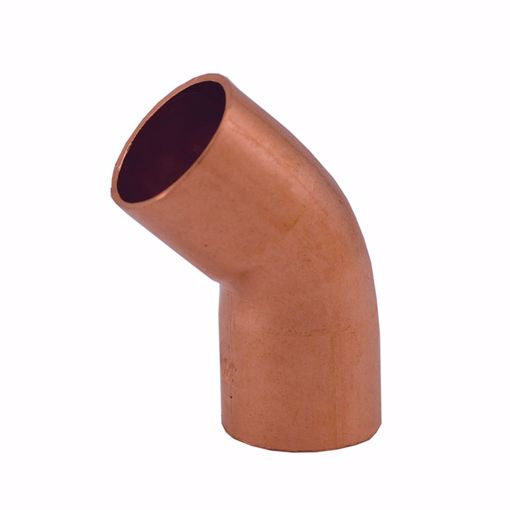 Picture of 1/8" Wrot Copper 45° Elbow