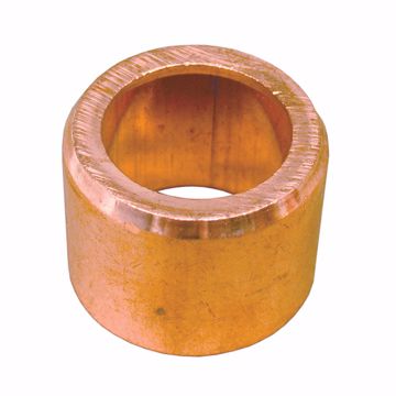 Picture of 3/8" Ftg x 1/4" C Wrot Copper Flush Bushing