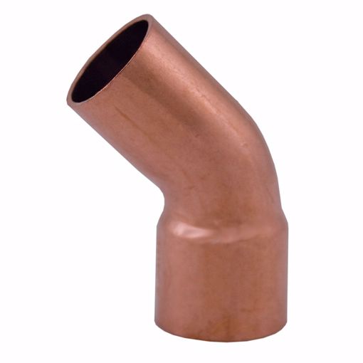 Picture of 1-1/2" Ftg x Wrot Copper 45° Street Elbow