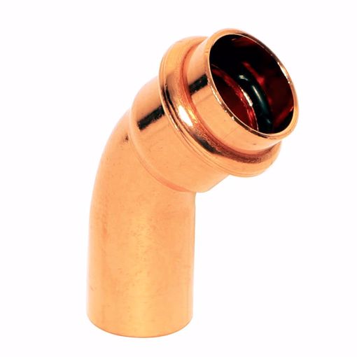 Picture of 3/4" Copper Press x Ftg 45° Street Elbow