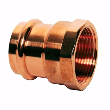 Picture of 1" x 3/4" Copper Press x FPT Female Adapter