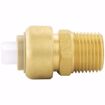 Picture of 1/2" x 1/2" MPT PlumBite® Push On Adapter, Bag of 1