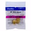 Picture of 1/2" MPT PlumBite® Push On 90° Elbow Adapter, Bag of 1