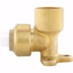 Picture of 1/2" FPT PlumBite® Push On Drop Ear 90° Elbow, Bag of 1