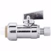 Picture of 1/2" x 3/8" OD COMP PlumBite® Push On Supply Stop, Straight, Bag of 1