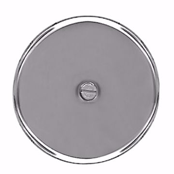 Picture of 10" Stainless Steel Cleanout/Extension Cover, Wall Mount with 4" Bolt (24 Gauge)