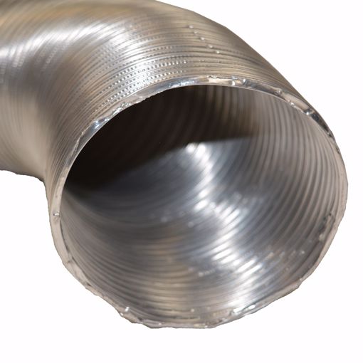 Picture of 5" x 8' Flexible Semi-Rigid Aluminum Ducting