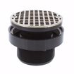 Picture of 4" LevelBest® Complete Heavy Duty Drain System with 3" Plastic Spud and 5" Nickel Bronze Strainer