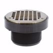 Picture of 4" LevelBest® Complete Heavy Duty Drain System with 3" Metal Spud and 5" Nickel Bronze Strainer