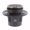 Picture of 4" LevelBest® Complete Heavy Duty Drain System with 3-1/2" Plastic Spud and 5" Nickel Bronze Strainer